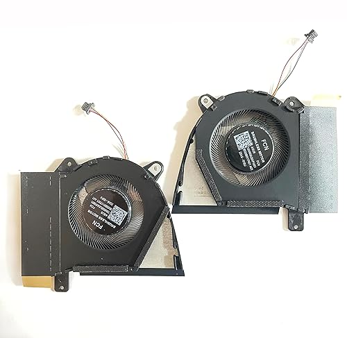 Fleshy Leaf CPU+GPU Cooling Fan Replacement for ASUS Rog Zephyrus G14 2022 GA402R GA402RJ GA402K GA402RK GA402RK-G14.R96800 DC5V Series DFS5L32G064867
