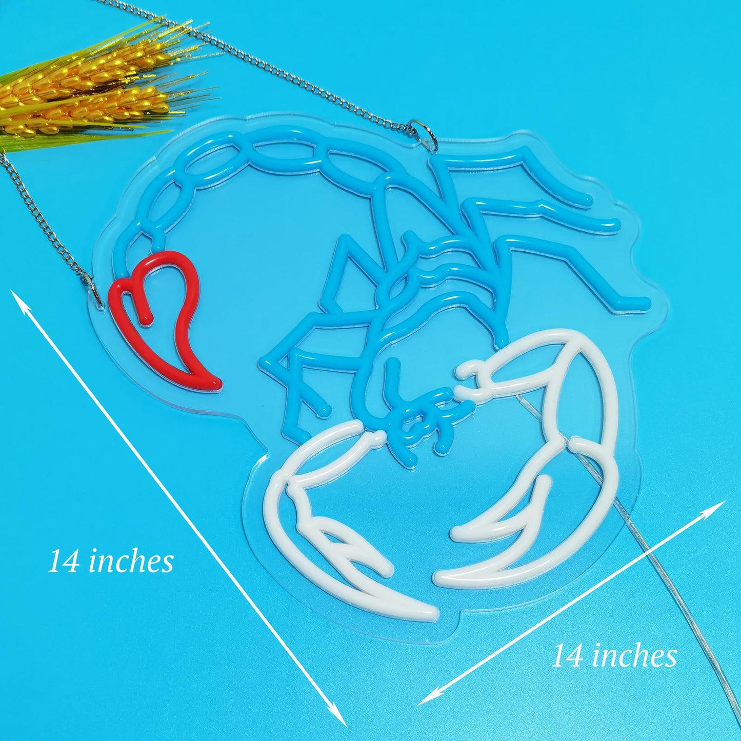 Scorpion Neon Sign Night light for Bar Club Bedroom Hotel Pub Cafe Wedding Birthday Party Gifts