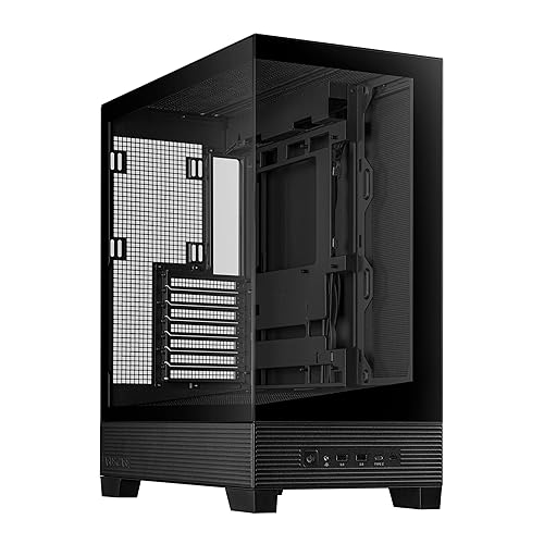 ASUS A31 ATX Compatible PC Case Connector Motherboard 360mm Radiator, 380mm Graphics Card Support, Black