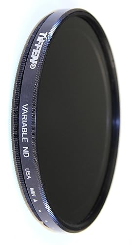 Tiffen 58VND 58mm Variable Neutral Density Camera Filter|2 to 8-Stop|Light Control|Film and Digital/Video/Photography