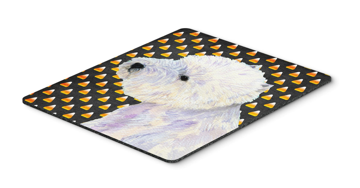 Caroline's Treasures LH9056MP Westie Candy Corn Halloween Portrait Mouse Pad, Hot Pad or Trivet for Home Office Gaming Working Computers Laptop Mouse