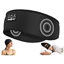 MUSICOZY Sleep Headphones Soft Bamboo Cotton Headband Headphones for Sleeping, Sleep Headphone Wireless Bluetooth 5.4 with Ultra-Thin HD Stereo