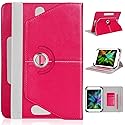 UrbanX 10.1 Inch Universal Tablet Case Protective Cover Folio for Prestigio MultiPad 10.1 Ultimate 360 Degree Rotatable Kickstand Multiple Viewing…