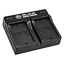 BM Premium LP-E5 Dual Bay Battery Charger for Canon EOS Rebel XS, Rebel T1i, Rebel XSi, 1000D, 500D, 450D, Kiss X3, Kiss X2, Kiss F Digital SLR Camera