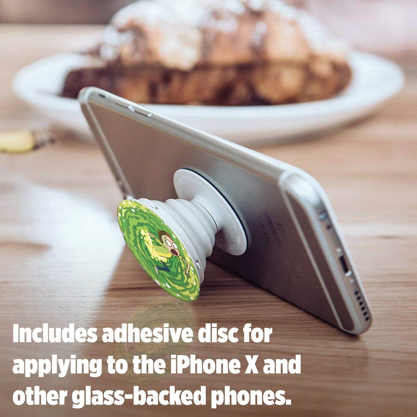 PopSockets: Collapsible Grip & Stand for Phones and Tablets - Rick & Morty - Morty