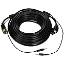 C&E 50ft-Audio-svga Premium VGA/SVGA/XGA/SXGA/UXGA HD15 Monitor Projector Cable