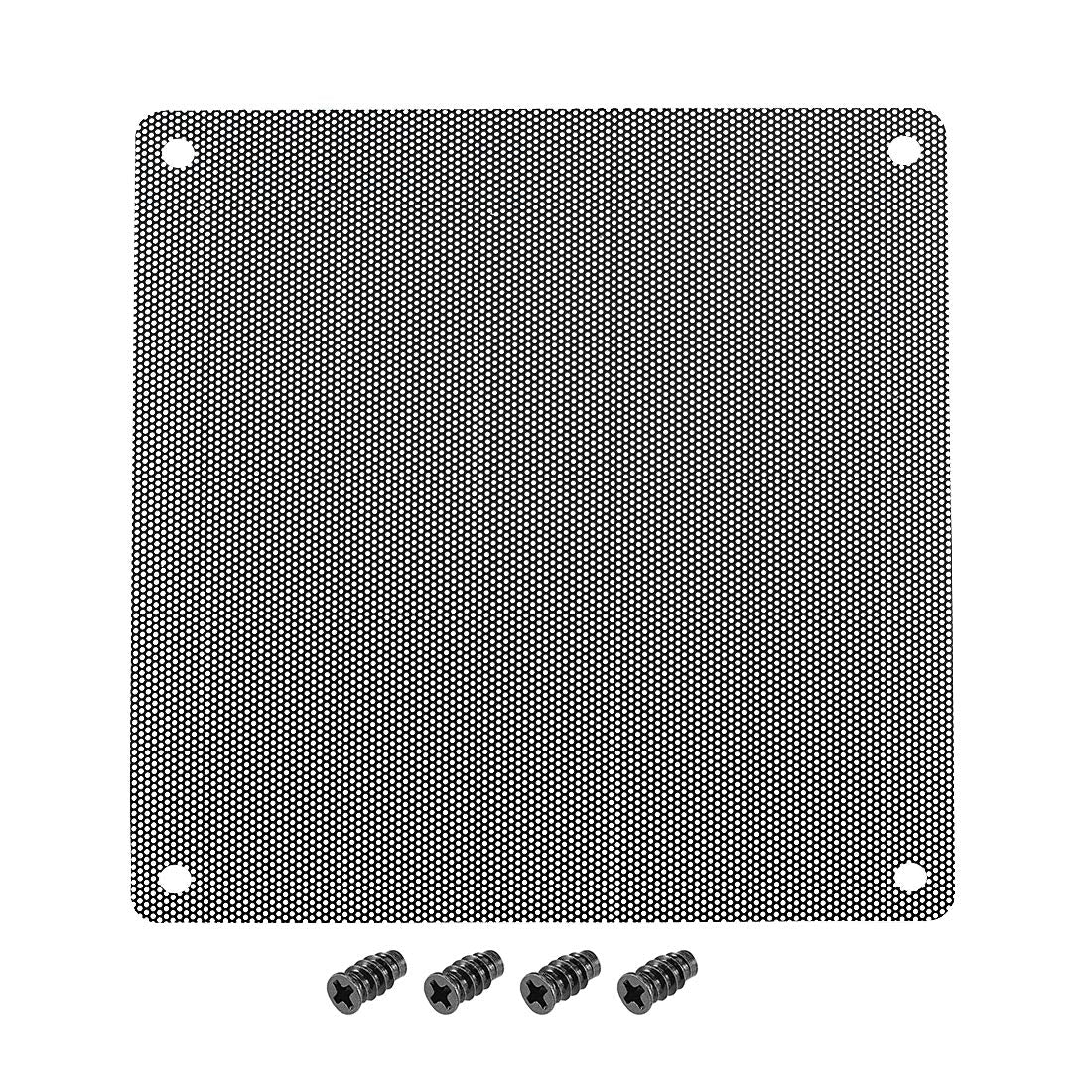 uxcell Cooling Fan Dustproof Screen for 140mm x 140mm Case Computer Pack of 3