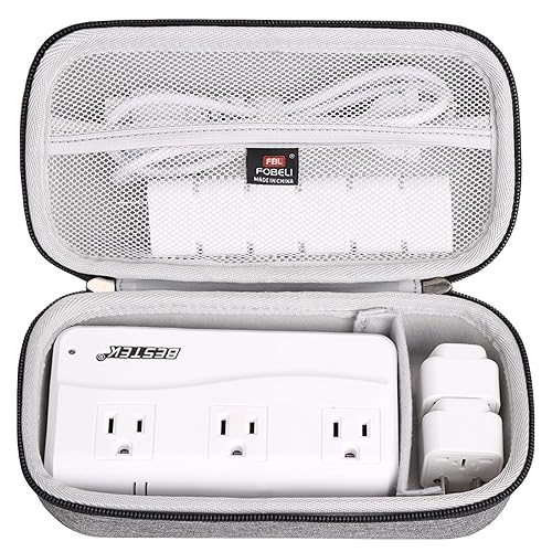 FBLFOBELI Hard Carrying Case for BESTEK/Ceptics 2000W Travel Universal Travel Adapter 220V to 110V Voltage Converter (New Version, Case Only)