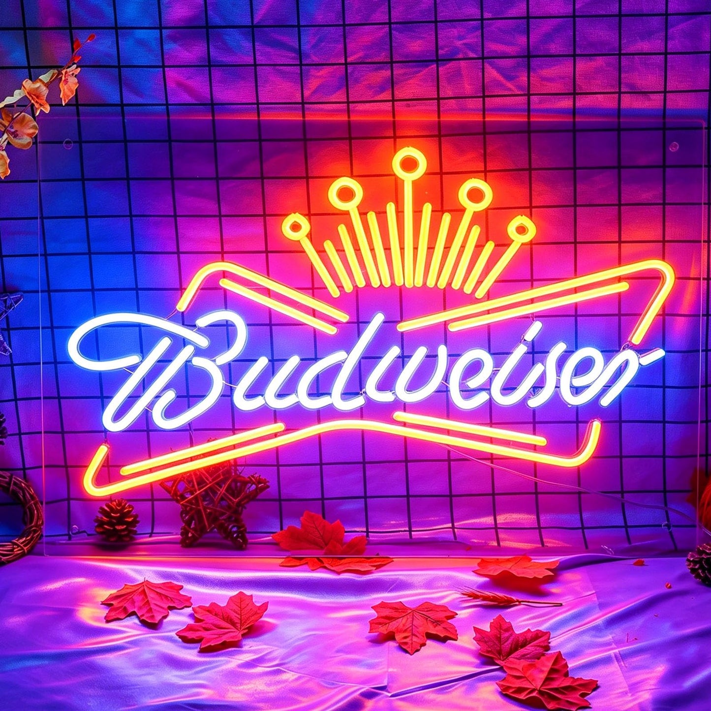 WNAKSEN Custom LED Neon Signs, Personalized Large Led Neon Lights Sign Customizable for Wedding Birthday Party Bedroom Bar Business Salon Shop Name