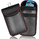 GOODEN ATIM Upgraded Faraday Bag for Key Fob (2 Pack),Premium Faraday Key Fob Protector- Car RFID Signal Blocking, Car Security Protection Pouch