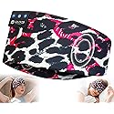 LOVE EYE Sleep Headphones Wireless Headband Headphones Bluetooth 5.4 for Side Sleeper Bluetooth Headband Earphones for Sports for tech Gadgets Gifts