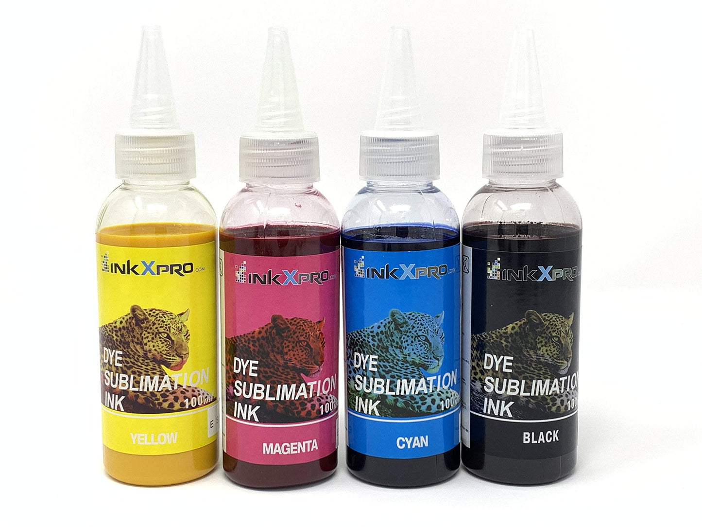 INKXPRO 4 X 100ml Professional True Color Sublimation Ink Refills for EcoTank printer, C88+ Workforce 3640 7520 7610 7620 7710 7720 7210 7310 7840