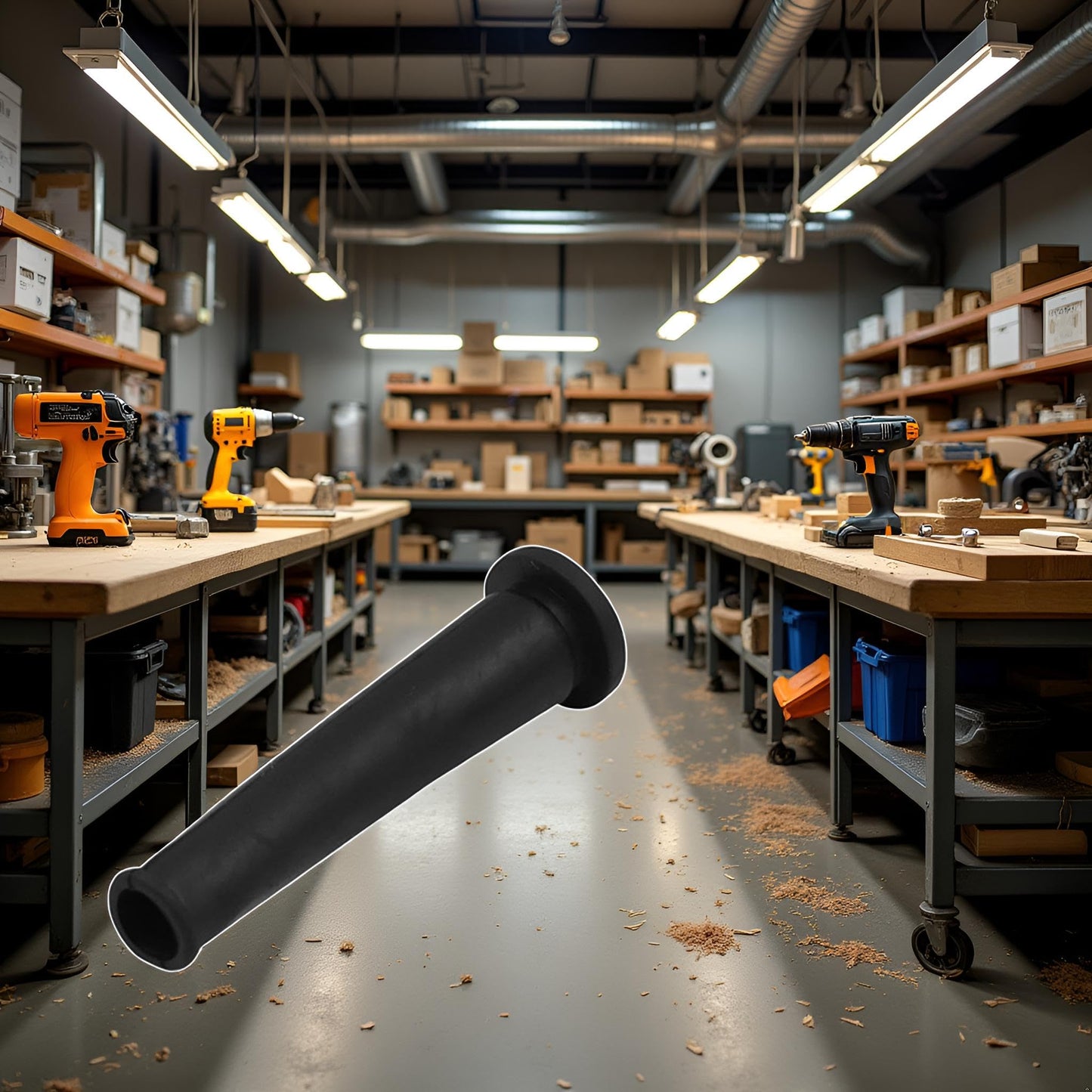 Black Rubber Strain Relief Cord Boot Protector Cable Sleeve Hose for Power Tool Quality Material Made- for Electric Drill Cable Sleeves Cord