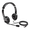 Kensington USB Hi-Fi Headphones with Microphone (K97601WW), Black