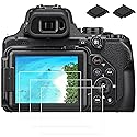 PCTC P1000 Screen Protector Compatible with Nikon COOLPIX P1000 Digital Camera, 0.3 mm 9H Hardness Tempered Glass LCD Screen Protector Compatible