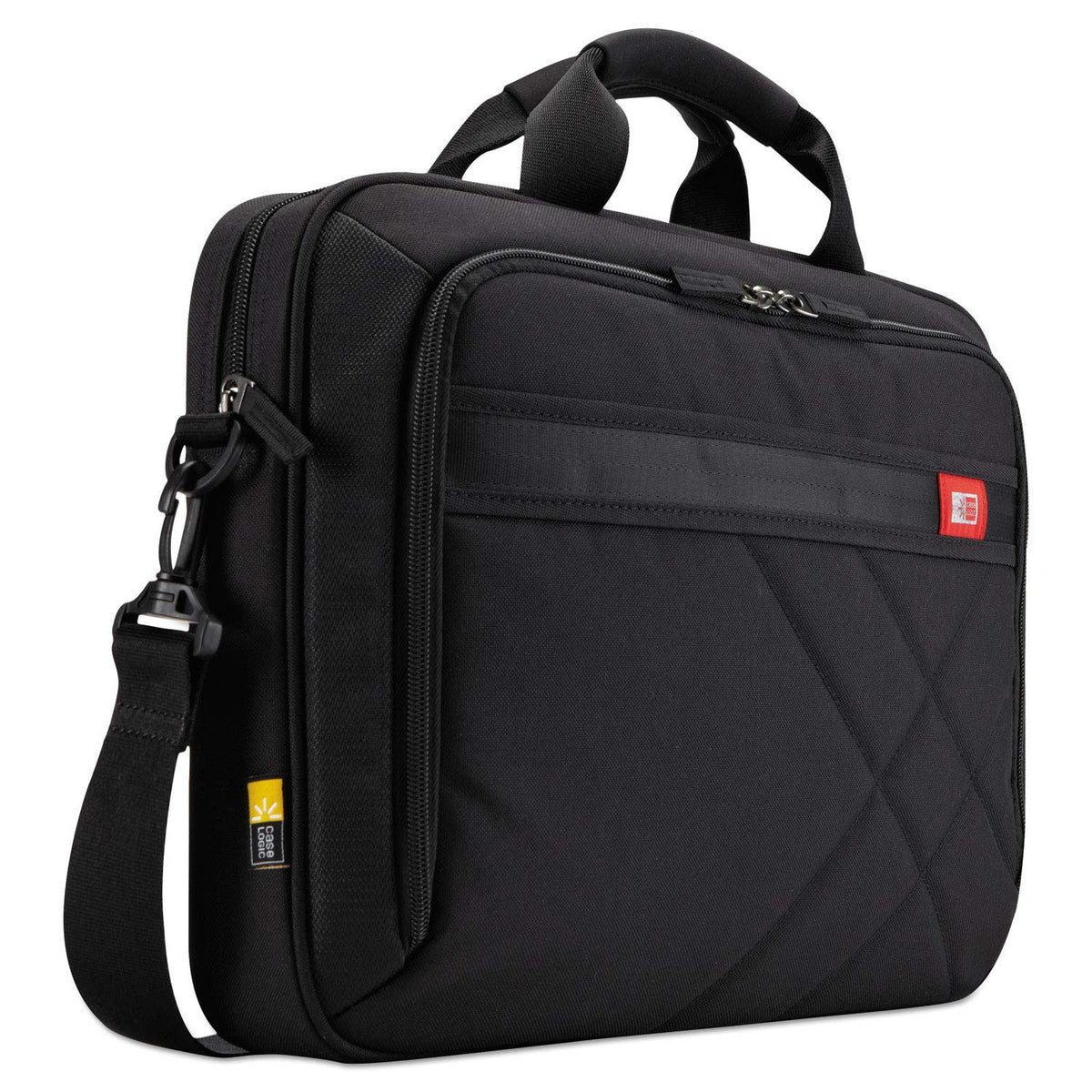 Case Logic 3201433 Diamond Laptop & Tablet Bag (15.6"), Black