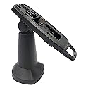 ENS Tailwind Ingenico Lane/3000/7000/8000 7" Latch and Lock Pole Mount Terminal Stand, Adhesive Installation, Black