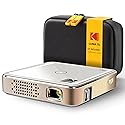 Kodak Ultra Mini Rechargeable Pocket Projector - DLP Pico Projector with 100” Display, HDMI/USB/Micro SD, Built-in Speaker & Carrying Case
