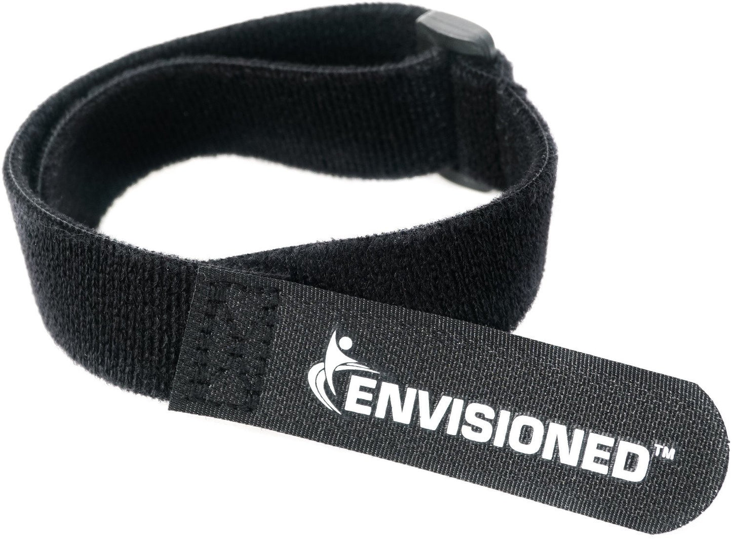 Velour Cinch Straps 2" x 15" - 6 Pack, Soft Touch Microfiber Reusable Hook and Loop