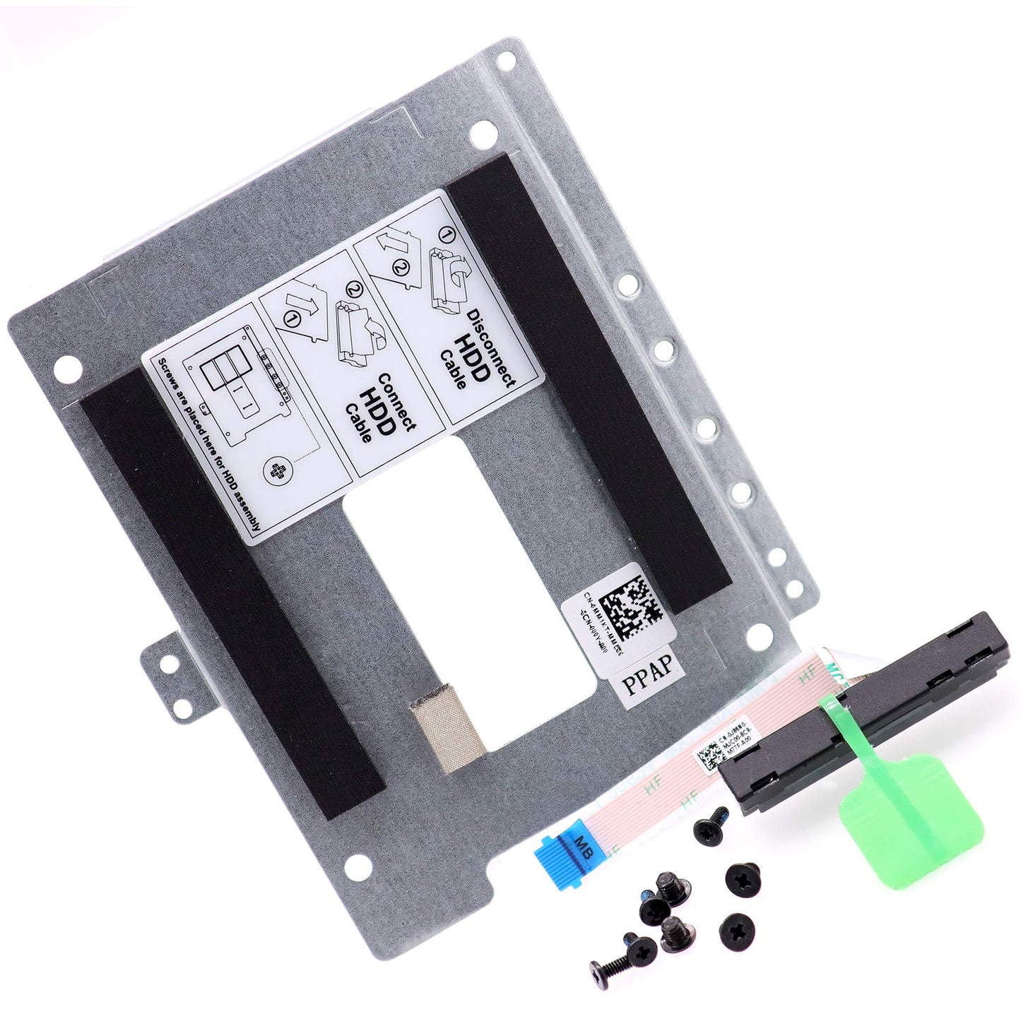 Deal4GO SATA Hard Drive Cable J86N0 0J86N0 w/ 2.5" HDD Caddy Bracket MM1KT 0MM1KT Replacement for Dell G5 15 5590 G7 17 7790 7590