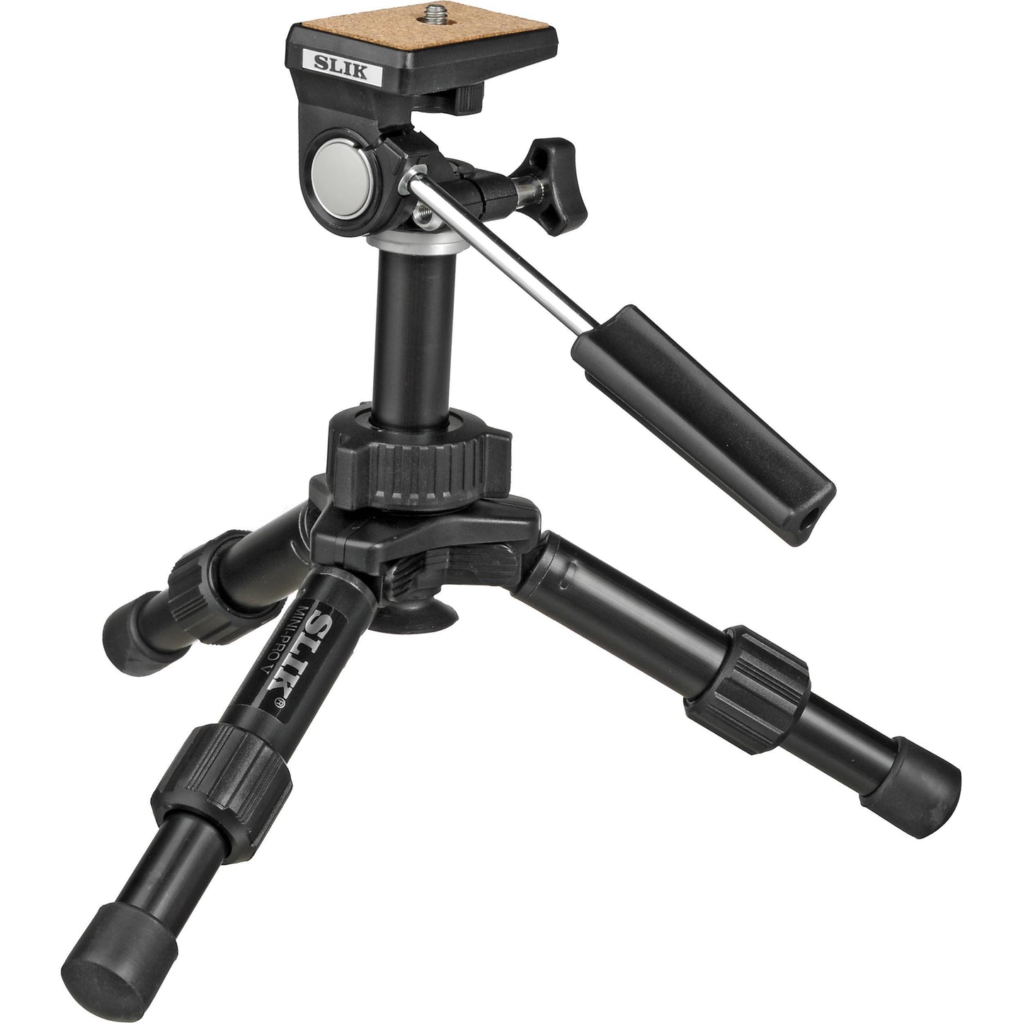 SLIK Mini-Pro V Tripod with 2-Way Pan/Tilt Head - Black