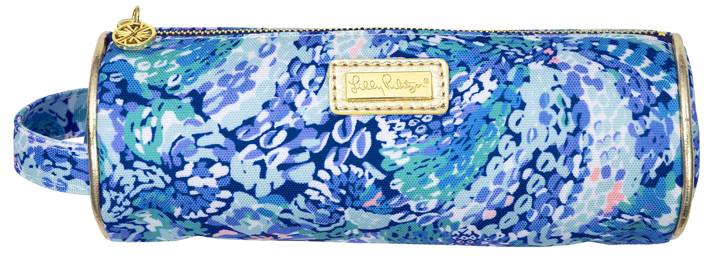 Lilly Pulitzer Cute Zipper Pouch, Wave After Wave