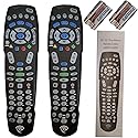 PHAT SATELLITE 2 Pack TWC Phillips RC122 Time Warner Cable Scientific Atlanta Box 5 Devices Universal Remote Control White Logo