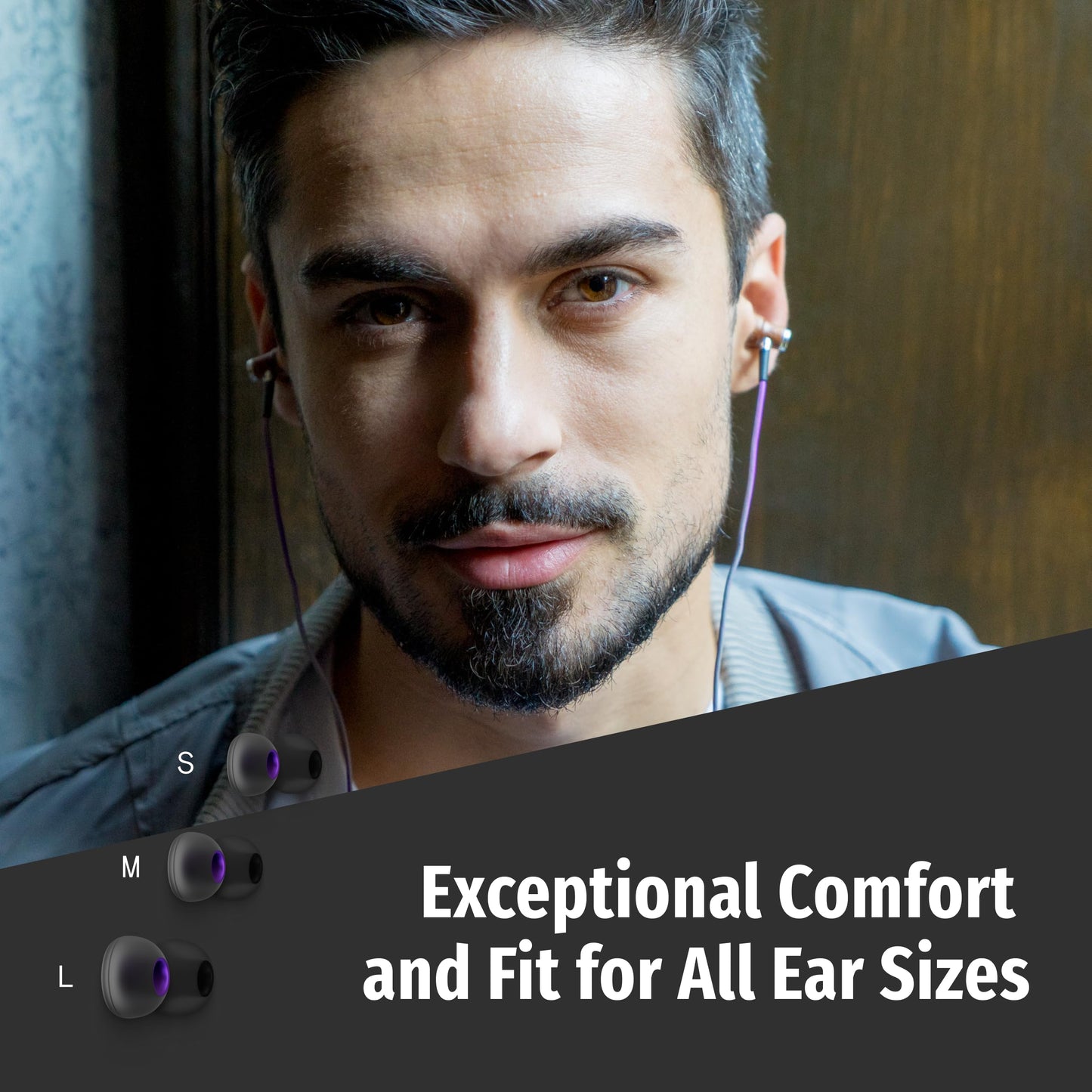 Symphonized Wired Earbuds with Microphone - 90% Noise Cancelling Earbuds Wired for Computer, Laptop & Phone - Corded In-Ear Headphones, Plug In