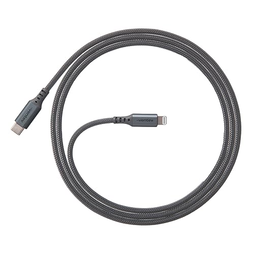 Ventev Alloy USB C to Apple Lightning High Speed Ultradurable 4 Foot Cable