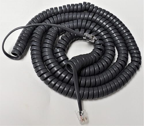 Avaya 25 Ft. Gray Handset Cord for Avaya IP/Digital Phones