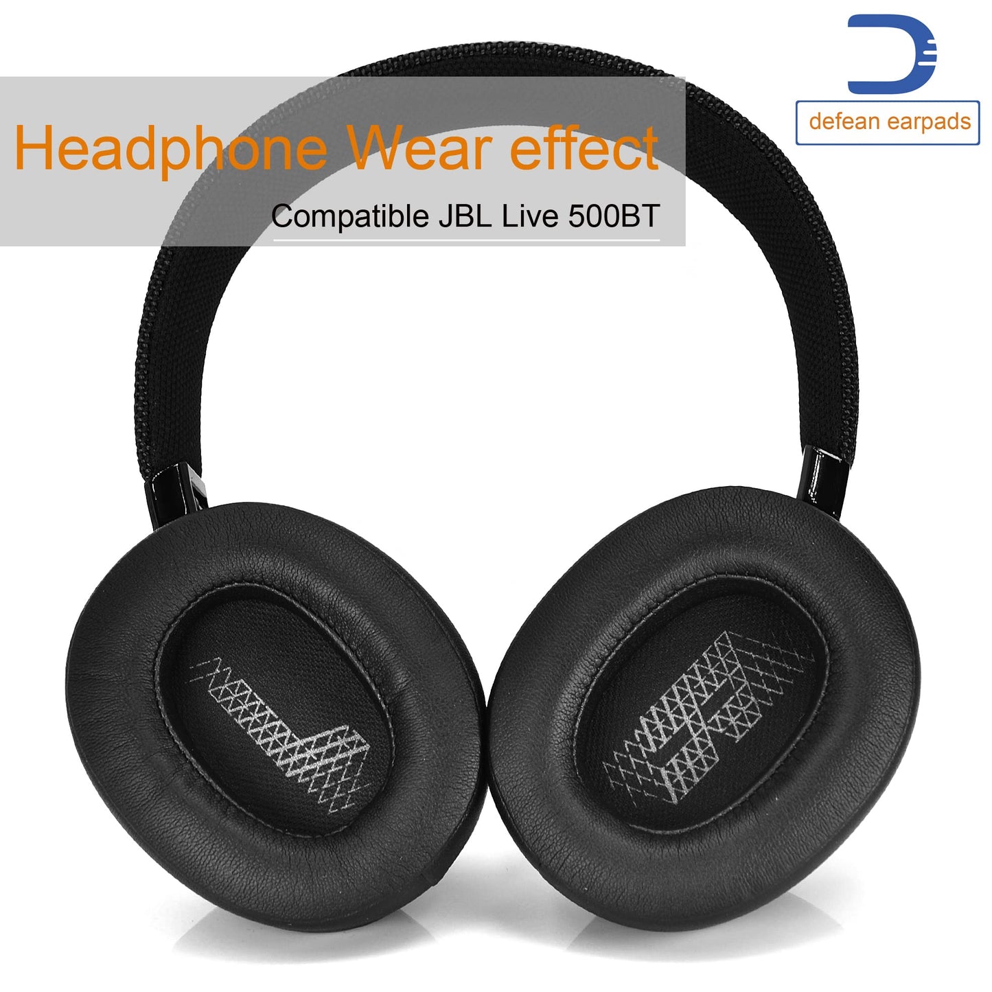 Live 500 BT Earpads - defean Ear Cushion Replacement Cover Foam Ear Pads Compatible with JBL Live 500BT Wireless Over-Ear Headphones?Ear Pads
