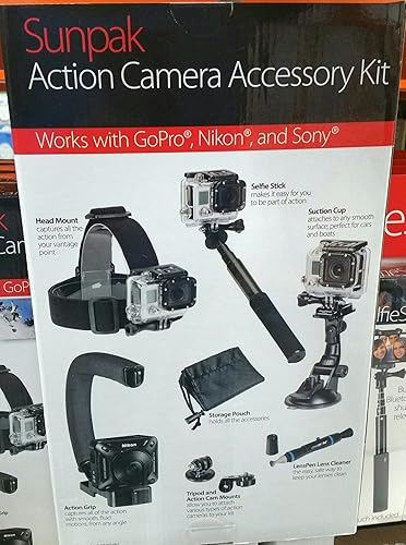 SUNPAK Action Camera Accessory List