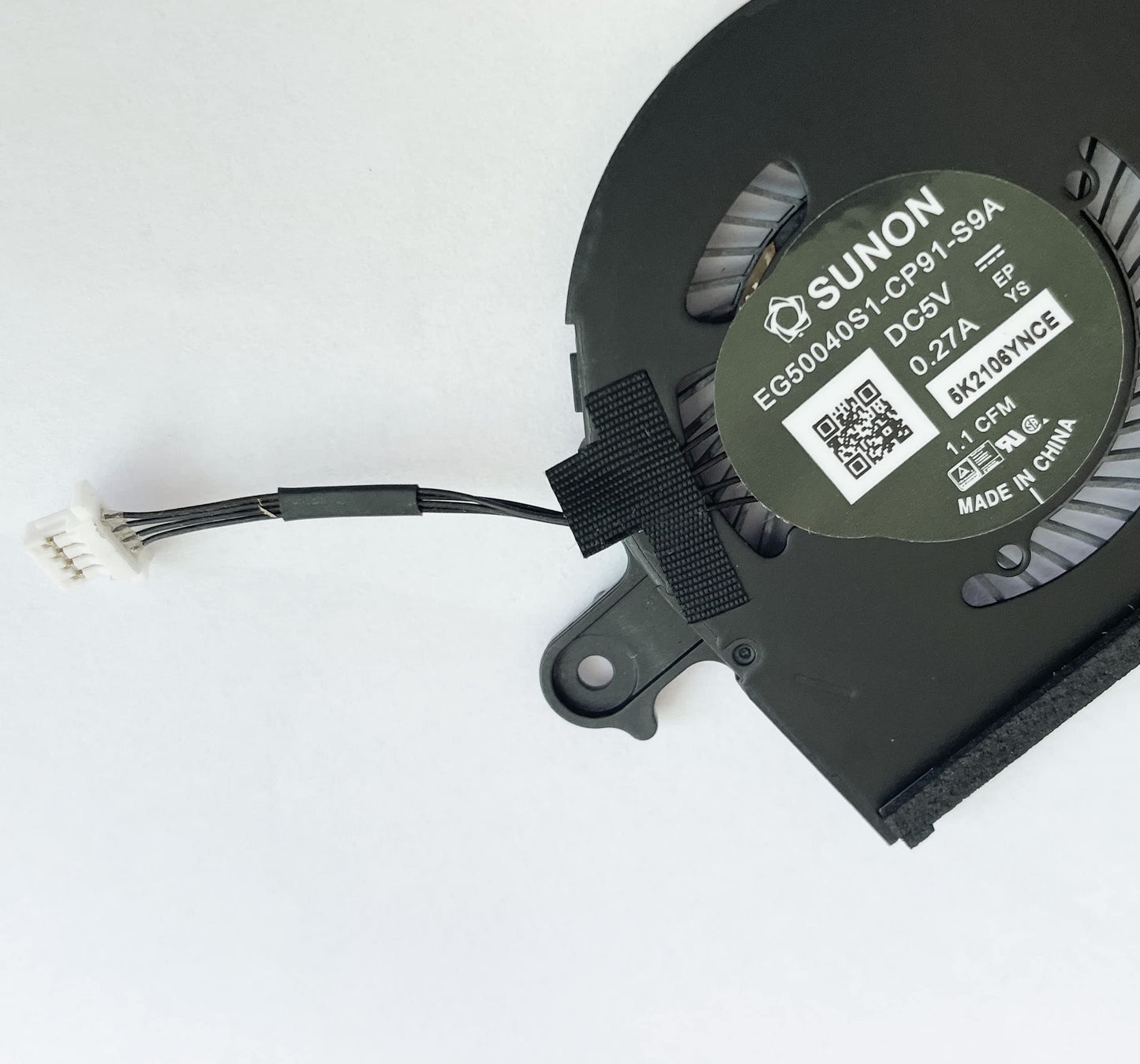 Fleshy Leaf CPU Cooling Fan Replacement for Dell XPS 13 9380 7390 Series ND55C19-19A14 980WH 0980WH