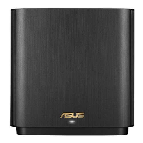 ASUS ZenWiFi XT9 AX7800 Tri-Band WiFi6 Mesh WiFiSystem (1Pack), 802.11ax, up to 2850 sq ft & 4+ Rooms, AiMesh, Lifetime Free Internet Security