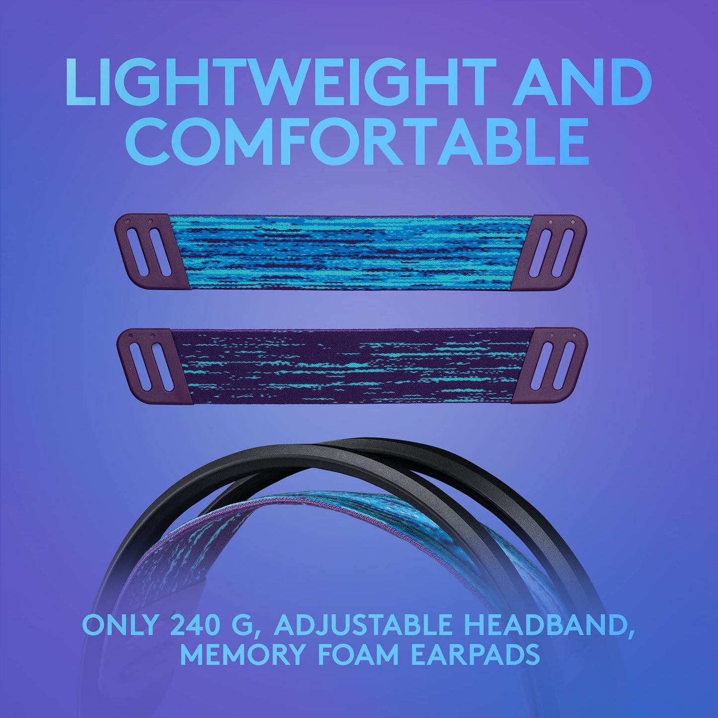 Logitech G335 Wired Gaming Headset, with Flip to Mute Microphone, 3.5mm Audio Jack, Memory Foam Earpads, Lightweight, Compatible with PC, Playstation