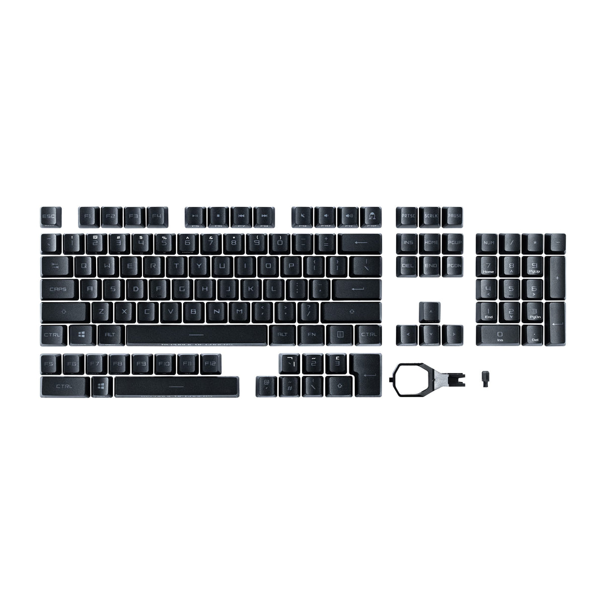 ASUS ROG RX PBT Keycap Set, Premium, Durable PBT Material Keycap