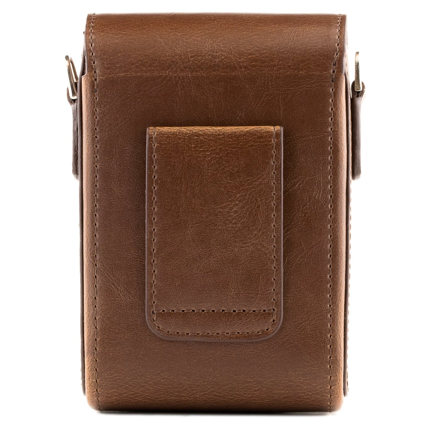 MegaGear Sony Cyber Shot RX100 VI Universal Camera Case, Dark Brown (MG1497), PU Leather