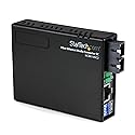 StarTech.com Multimode (MM) SC Fiber Media Converter for 10/100Mbps Network - Ethernet to SC MM Fiber Media Converter - 2 km / 1.2 m, TAA (MCM110SC2)