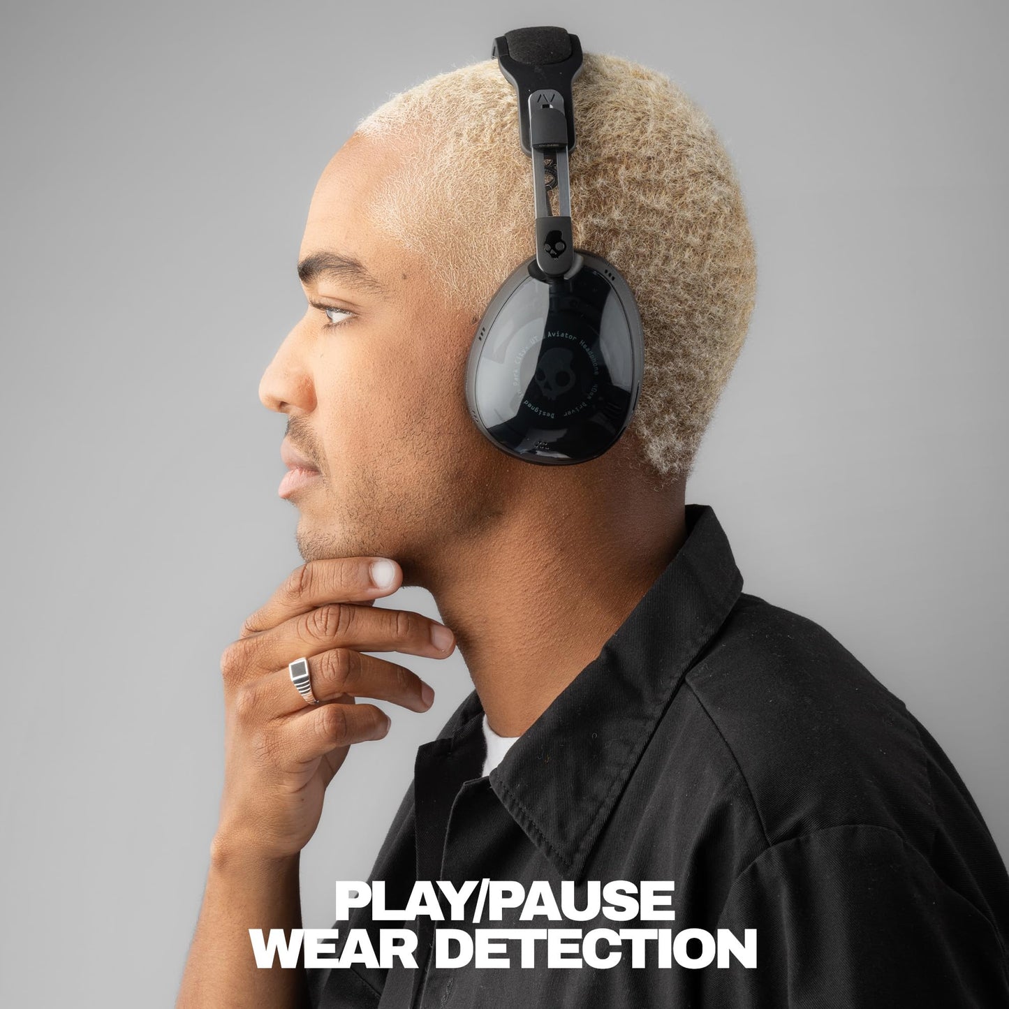 Skullcandy Aviator 900 ANC Wireless Over-Ear Bluetooth Headphones, THX Spatial Audio with Head Tracking, Adaptive Noise Cancelling, Up to 60 Hours…