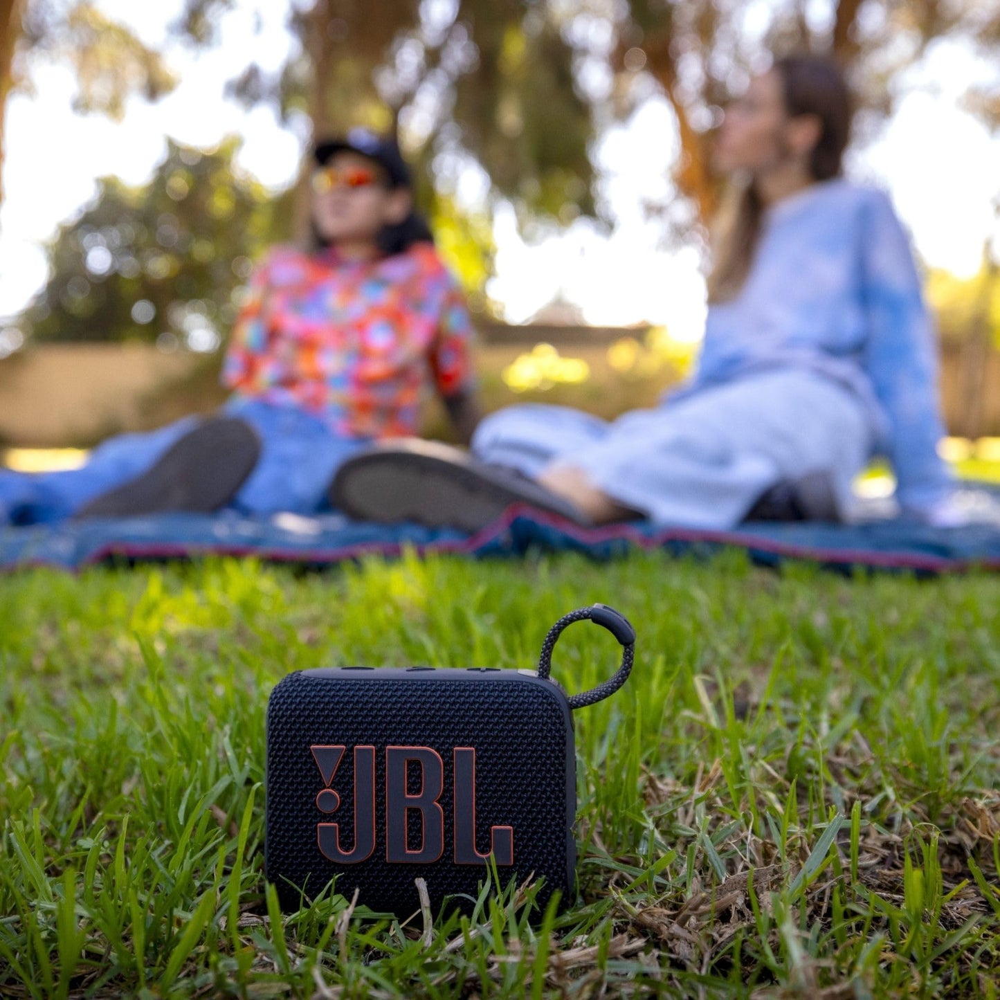 JBL Go 4 - Ultra-Portable, Waterproof and Dustproof Bluetooth Speaker, Big JBL Pro Sound with Punchy bass, 7-Hour Built-in Battery, Made in Part