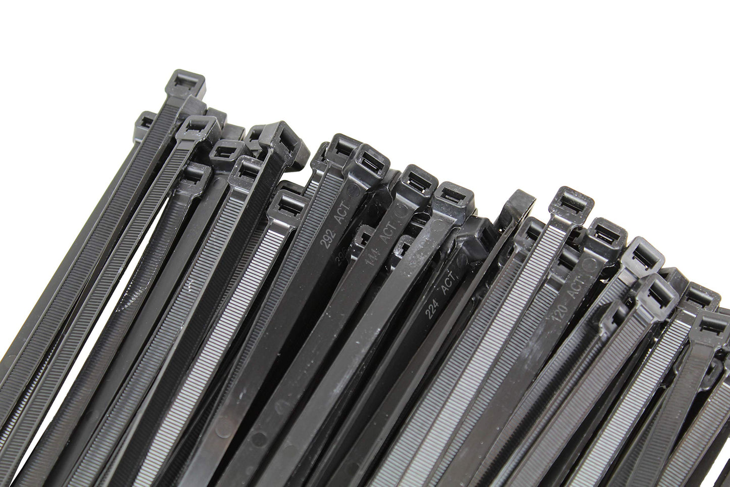 K TOOL INTERNATIONAL - Wire Tie 14In. Black 100/Pk 120Lb Tensile (78145)