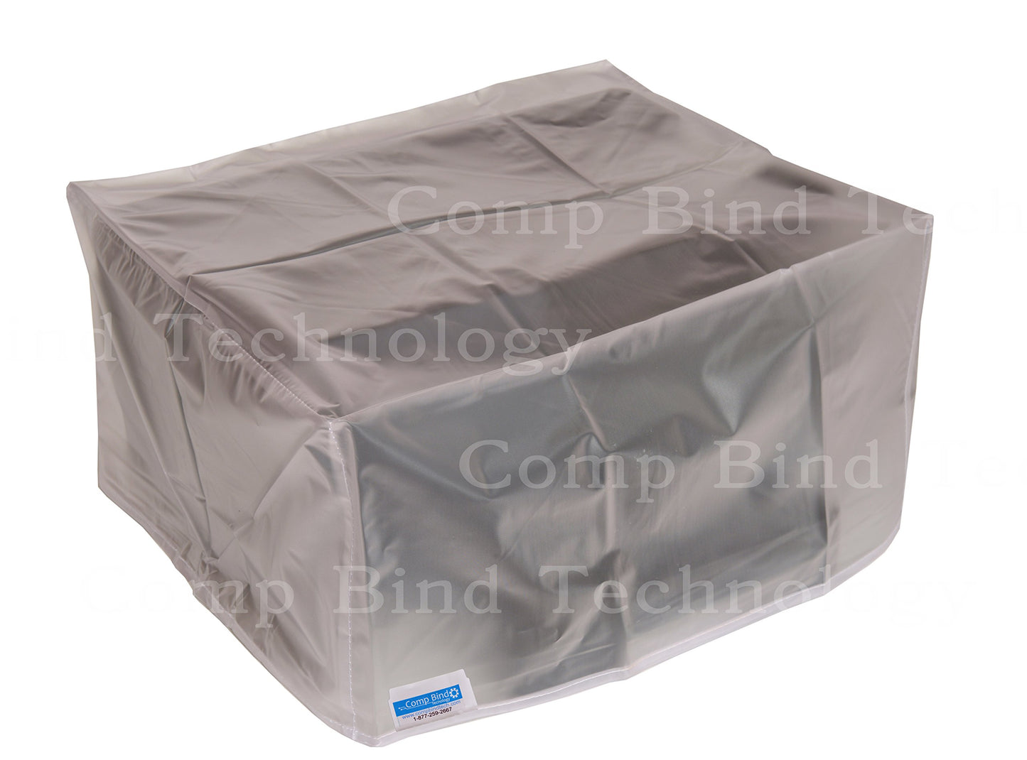 Comp Bind Technology Dust Cover for Epson EcoTank ST-4000 Color MFP Printer, Clear Vinyl Anti-Static Dust Cover Dimensions 14.8''W x 13.7''D x 9.1'H