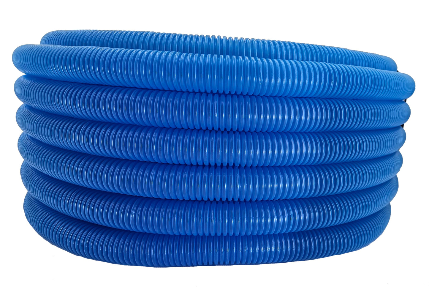 Flexible Polyethylene HDPE Non-Split Corrugated Wire Loom Tubing (Blue, 1" Dia. x 100 ft)