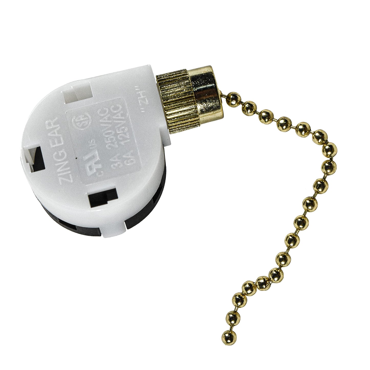 HQRP 3-Speed Ceiling Fan Switch, 4-Wire, Function L-1-2-3, L-2-3, L-1-3, L-1-2