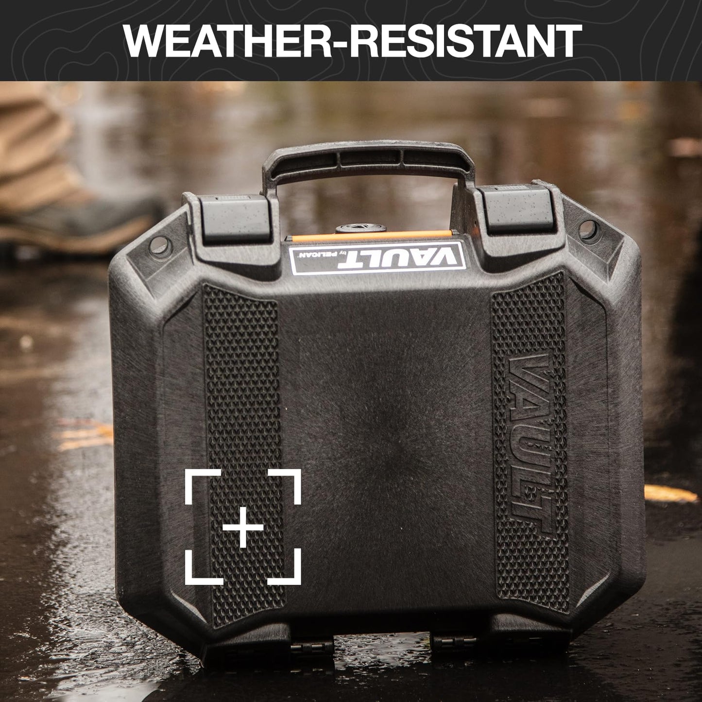 Pelican Vault V100 Long Case with Foam (Yellow)