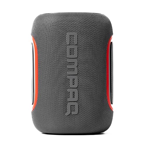 Compaq 65W Bluetooth Speaker - Portable Speaker with Bluetooth 5.4, IPX6 Waterproof, Uninterrupted Playtime, LED - Power and Performance for Indoor