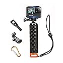 Floating Hand Grip Waterproof Monopod for GoPro Hero 13 12 11 10 9 8 7 6 5 4 3+ Session Black Silver Action Camera Handler & Handle Mount Accessories