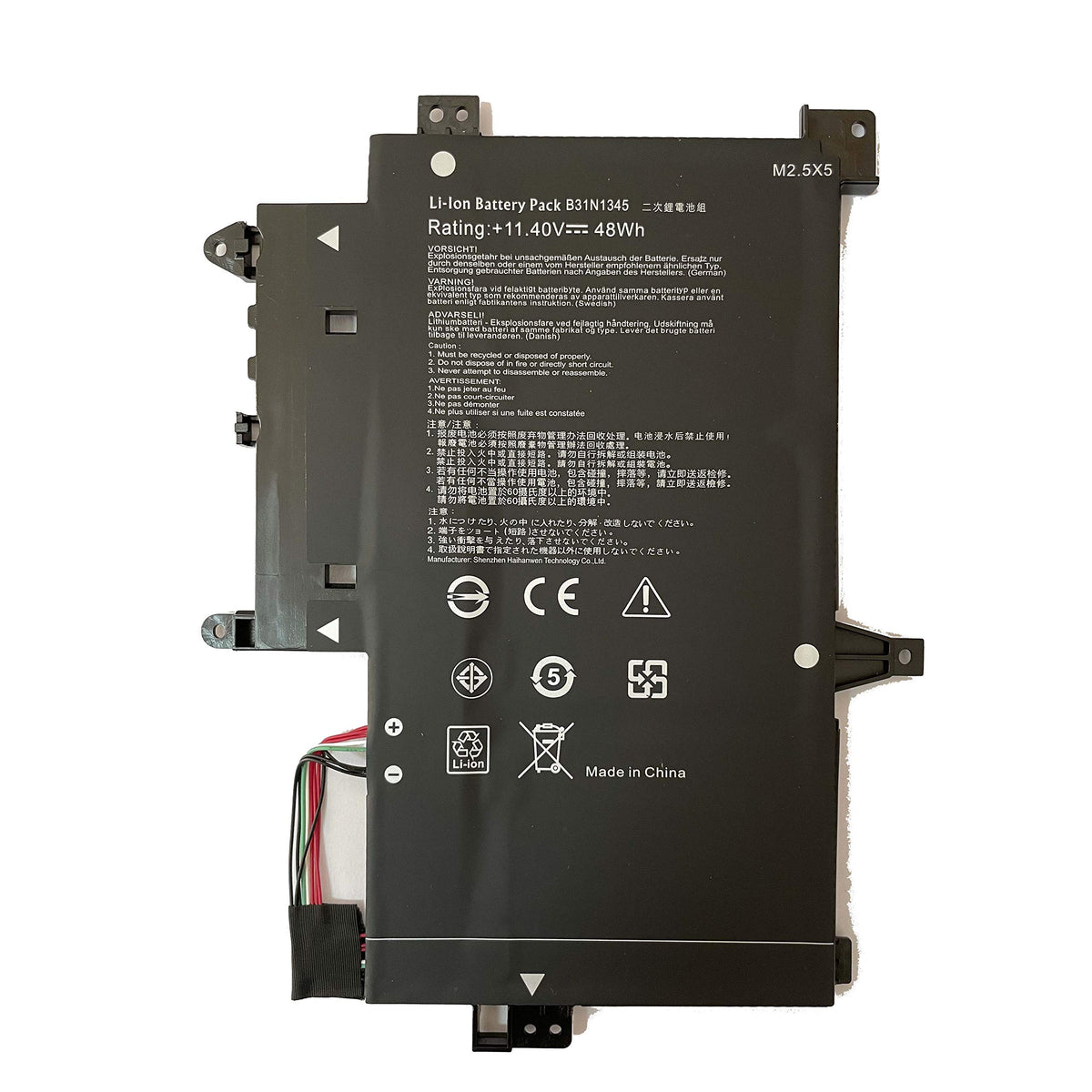 powerforlaptop B31N1345 B31BN9H 0B200-00990100 Laptop/Notebook Replacement Battery for Transformer Book Flip TP500LA TP500LA-EB31T TP500LA-DS71T