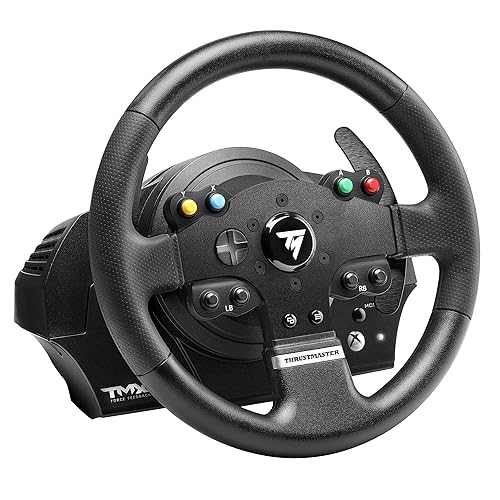 Thrustmaster TMX Racing Wheel with force feedback and racing pedals (Compatible with XBOX Series X/S, One, PC)