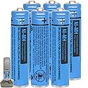 HIECTPRO BK-30AAABU NI-MH AAA Rechargeable Battery 1.2V 300mah 6Pack AAA NiMH Batteries for Panasonic Cordless Phones, Remote Controls, Electronics